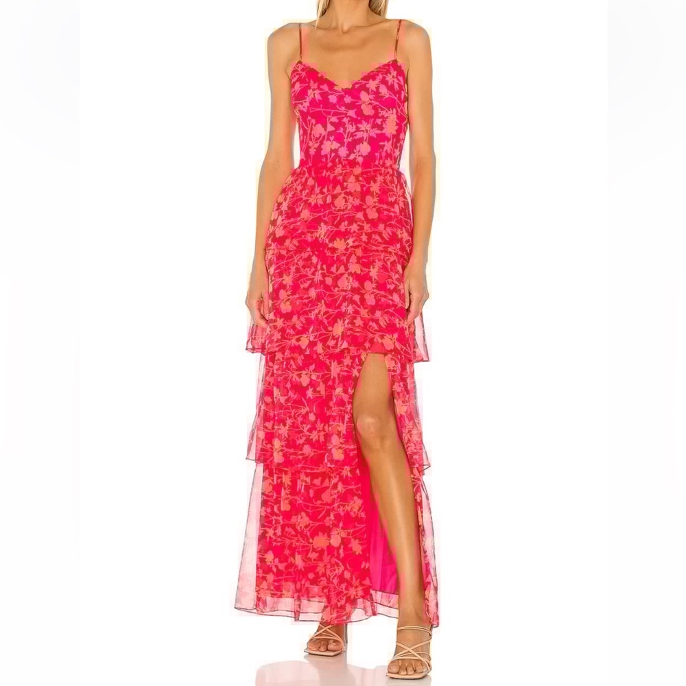 Amanda Uprichard Thaddea Dress in Brookside Small